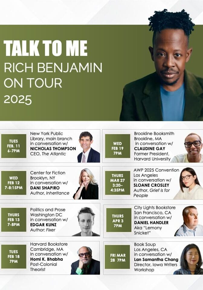 Benjamin Book Tour